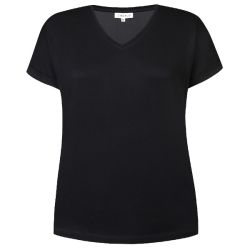 Zhenzi Bomulds T-Shirt Sort 200178
