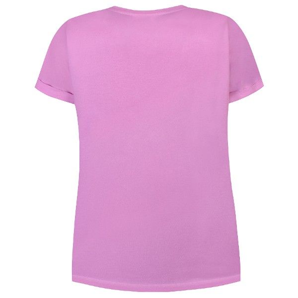 Zhenzi Bomulds T-Shirt Pink bagfra