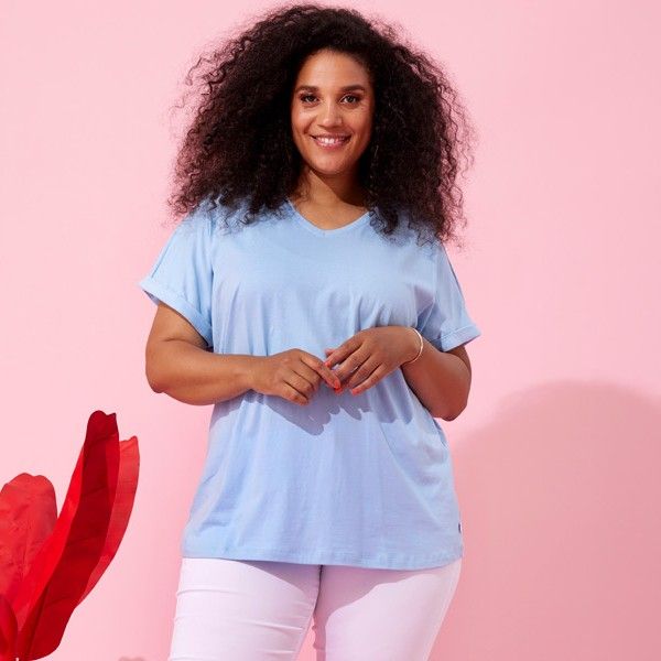 Zhenzi Bomulds T-Shirt 200178