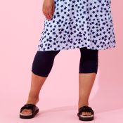 Zhenzi Capri Leggings Sort 200180