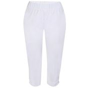 Zhenzi Capri Leggings Hvid