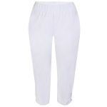Zhenzi Capri Leggings Hvid