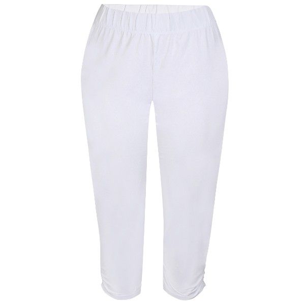 Zhenzi Capri Leggings Hvid