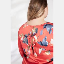 NO. 1 by OX Elegant Bluse med bindebånd