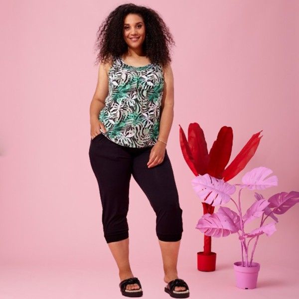 Zhenzi Daphne Leggings i viskosemix