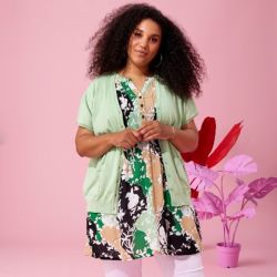 Zhenzi Sonia Tunika og cardigan