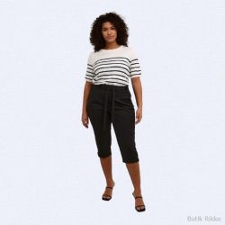 KCjenna Belt Capri Pants