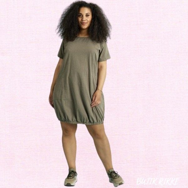 Zhenzi Amin Kjole Army i plussize