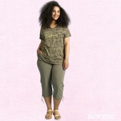 Zhenzi Amin Army pants i plussize