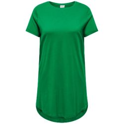 Grøn T-Shirt Kjole Økologisk Bomuld