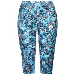 Capri Leggings med stræk turkis
