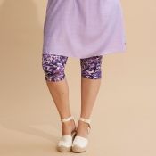 Lilla Capri Leggings med stræk 200280