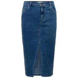 CARSIR Blue Denim Nederdel