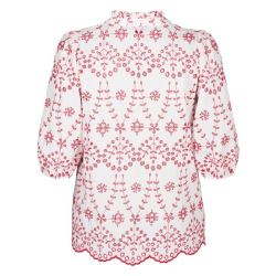 Bluse fra Zizzi i plussize set bagfra