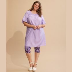 Lavendel Emerie Tunika fra Zhenzi 200300