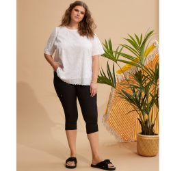 Sort Twist Capri buks med masser af stræk