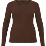 T-Shirt Lange Ærmer Mørk Brun NO. 1 by OX