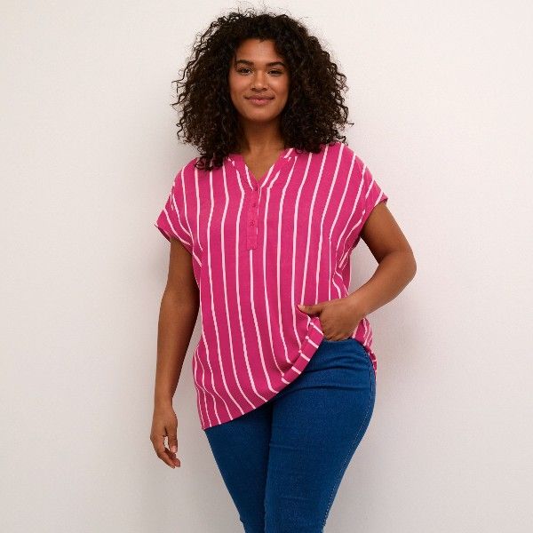 KCsida Bluse fra Kaffe Curve