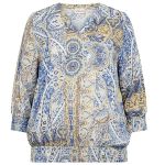 Gloria Bluse fra Wasabi med smockærmer