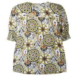 Viskose Bluse Millia fra Zhenzi set bagfra
