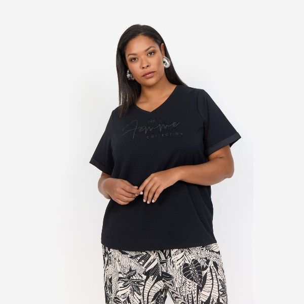 Sabina T-Shirt fra Wasabi Sort