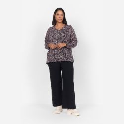 Jacquelin Bluse med Økogisk Bomuld fra Wasabi