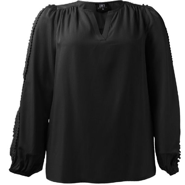 Smuk Sort Selah Bluse fra Zoey