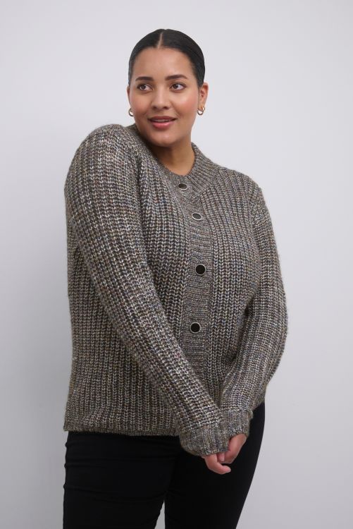 Flot plussize cardigan fra Kaffe Curve