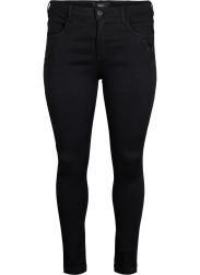 Sorte plussize stretchjeans