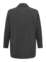 Stripet jakke i plussize