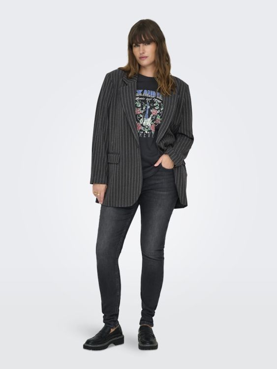 Stilfuld stribet blazer, str. 42-56