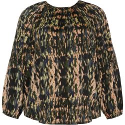 Bluse fra No. 1 By Ox – Smukt print og elegant design