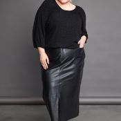 Chik nederdel & glitrende top fra No. 1 By Ox