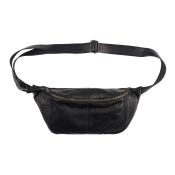 Mega fed Bumbag i blødt lammeskind