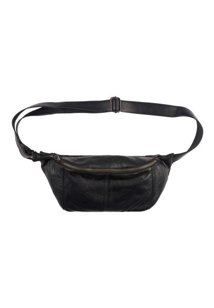Mega fed Bumbag i blødt lammeskind