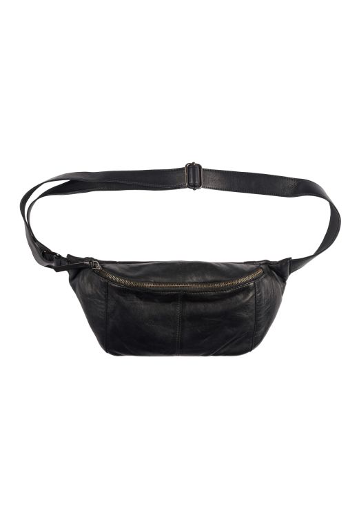 Mega fed Bumbag i blødt lammeskind