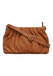 Lille crossbody taske i lammeskind