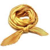 Smukt Plissé Tørklæde fra just d´lux B22-0019