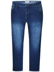 Moderne og funktionelt design – Stomp denim bukser fra Zhenzi med knap og lynlås