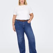 Cool Højtaljede Jeans fra Only Carmakoma