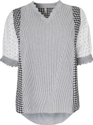 En moderne bluse til stilfulde hverdagslooks
