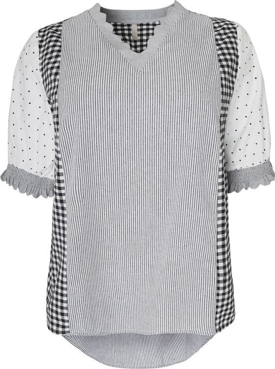 En moderne bluse til stilfulde hverdagslooks