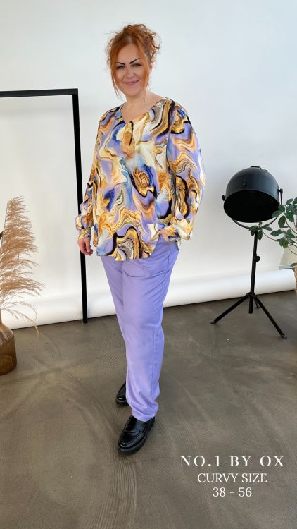 Smuk Viskose Bluse fra No. 1 by OX