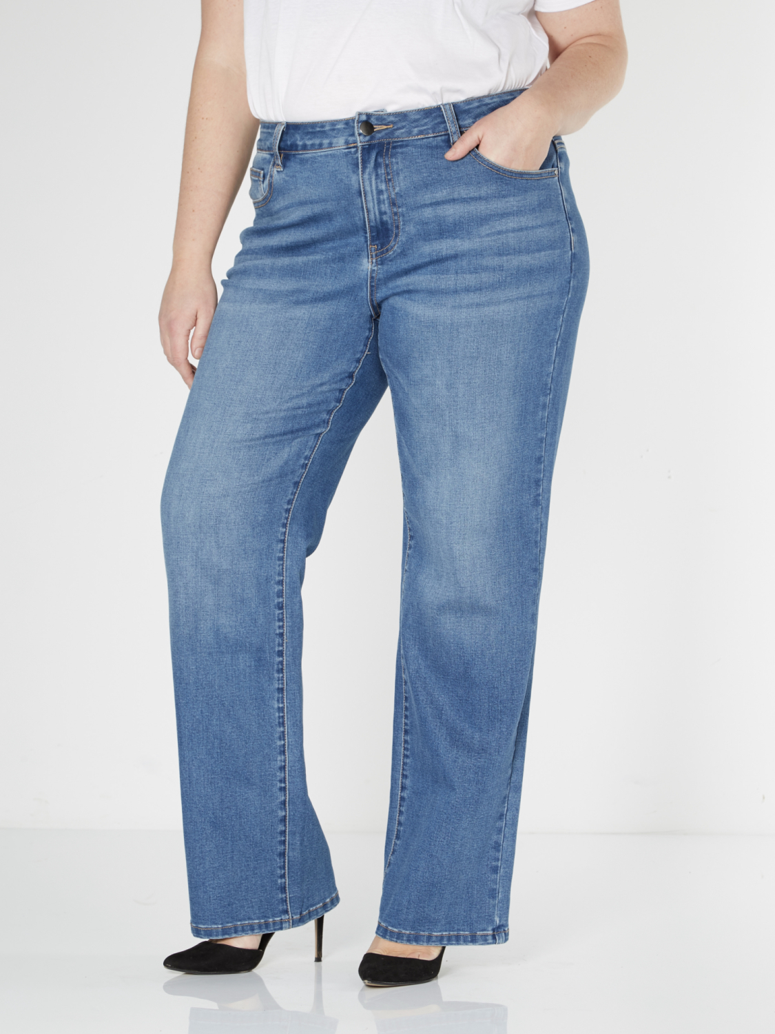 Fia Jeans fra Zoey - Super Strækbar Jeans - størrelse 44