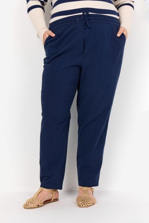 Lette og luftige bomuldsbukser med elastisk talje.