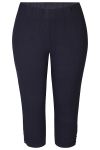 Strækbare jersey-leggings med 3/4-længde