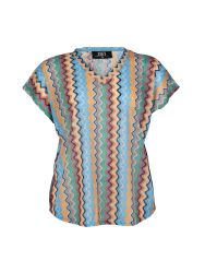 En frisk og moderne bluse, der lyser ethvert outfit op