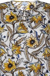 Hayu tunika fra Zhenzi i 100% viskose med smukt blomsterprint