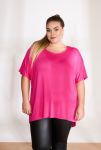 Oversized T-shirt i blød viskose