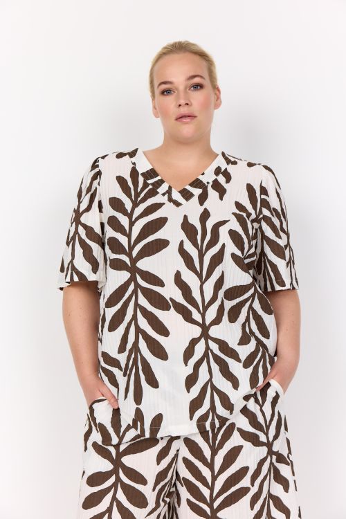 Marta bluse fra Wasabi – løs bluse i viskosekvalitet